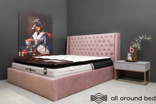 ALL AROUND BED MILANO  BED HANDMADE