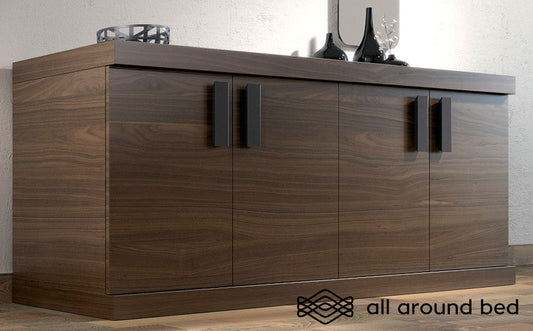 ALL-AROUND-BED-BUFFET FINO BROWN