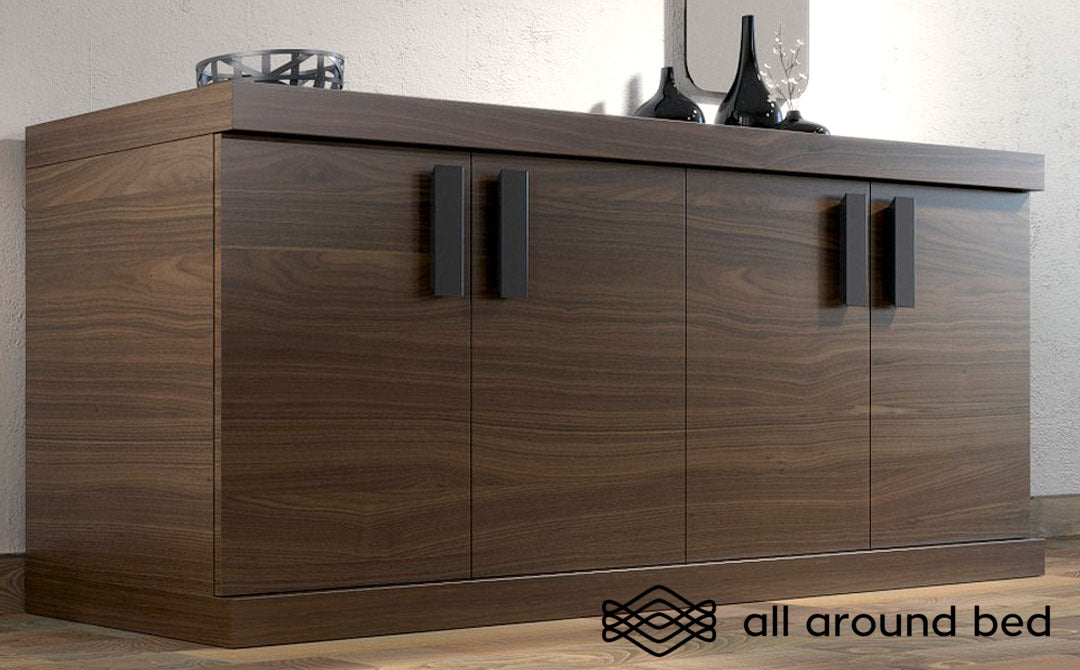 ALL-AROUND-BED-BUFFET FINO BROWN