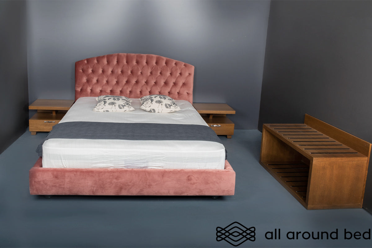 ALL AROUND BED PRAGA BED HANDMADE